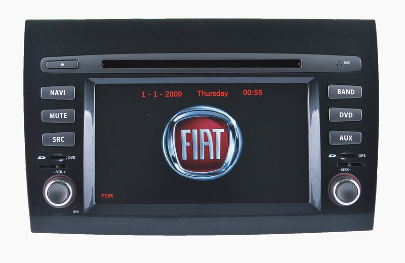 6.2"FIAT Bravo Android Car Stereo Carplay Android 9.0 Phone Connections Gps Navigation 