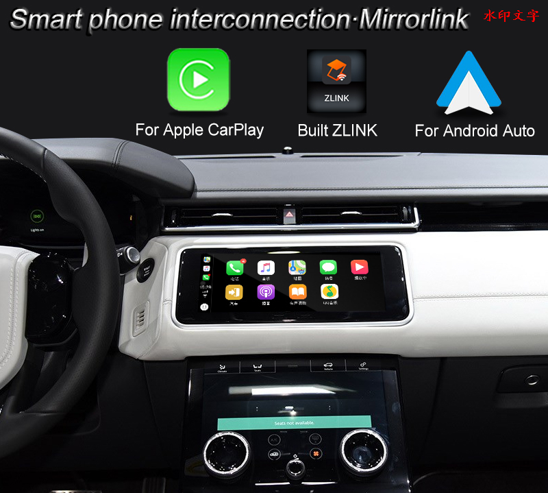 Car Multimedia Video Interface for Jaguar I-PACE 2018+ Built ZLINK Wireless CarPlay / Andriod Auto