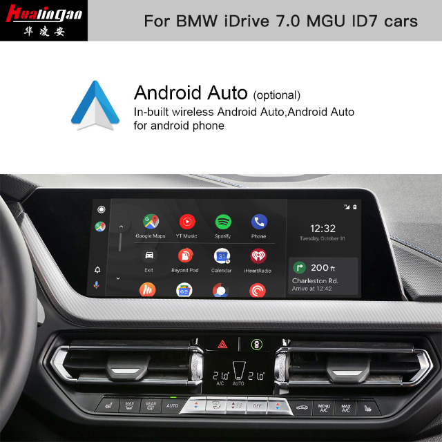 for BMW X6 (G06) iDrive 7.0 Aftermarket Radio Carplay & Android Auto Upgrade Mirrorlink Navigation Youtube 