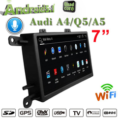 7 Inch Ouchscreen for Audi A4 /Q5 /A5 MMI 3G Multimedia GPS Navigatior Apple Carplay Android Mirroring Radio Bluetooth Aftermarket Stereo Head Unit Upgrade