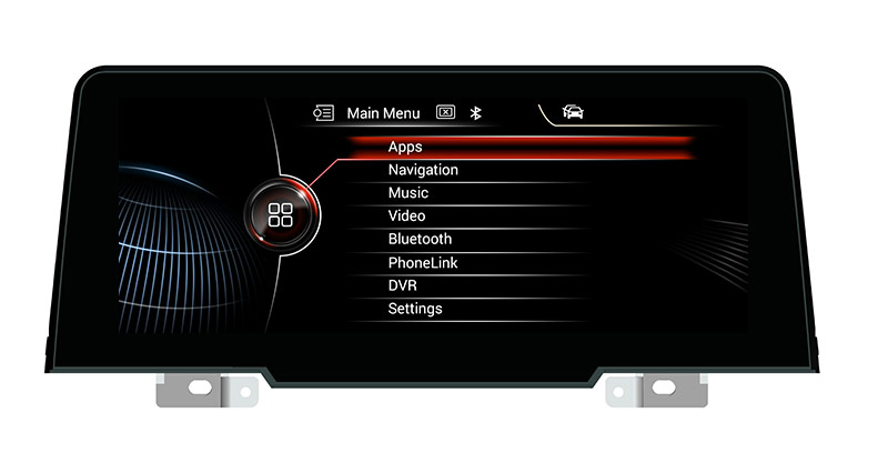 BMW X1 F48 EVO 10.25" Android 8 Touchscreen GPS Navigation USB 4G WIFI SD 4GB RAM