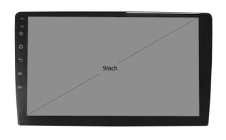 9"Facia Kits Unit Android 9.0 Gps Navigation Blue Aay Anti-glare And Anti-glare USB Big Maximal 32GB
