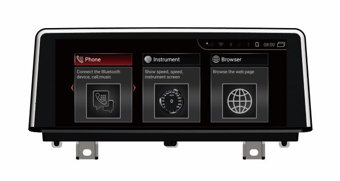 BMW X1 F48 F49 NBT 10.25“Android 8.0 Car Stereo Multimedia Blue Aay Anti-glare USB WIFI 4g Wifi
