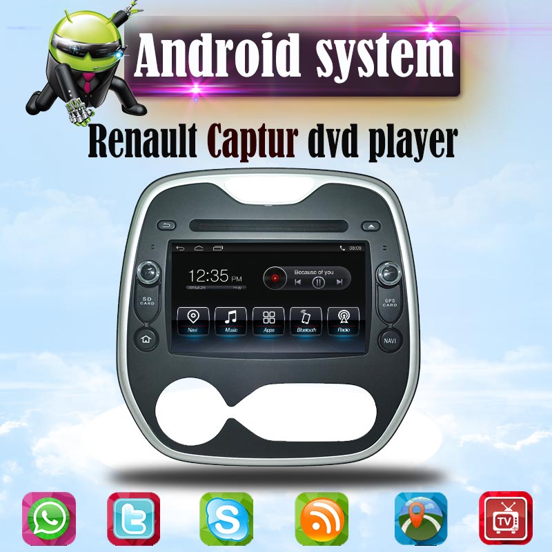 Renault Captur android gps DVD navigatior from China Manufacturer