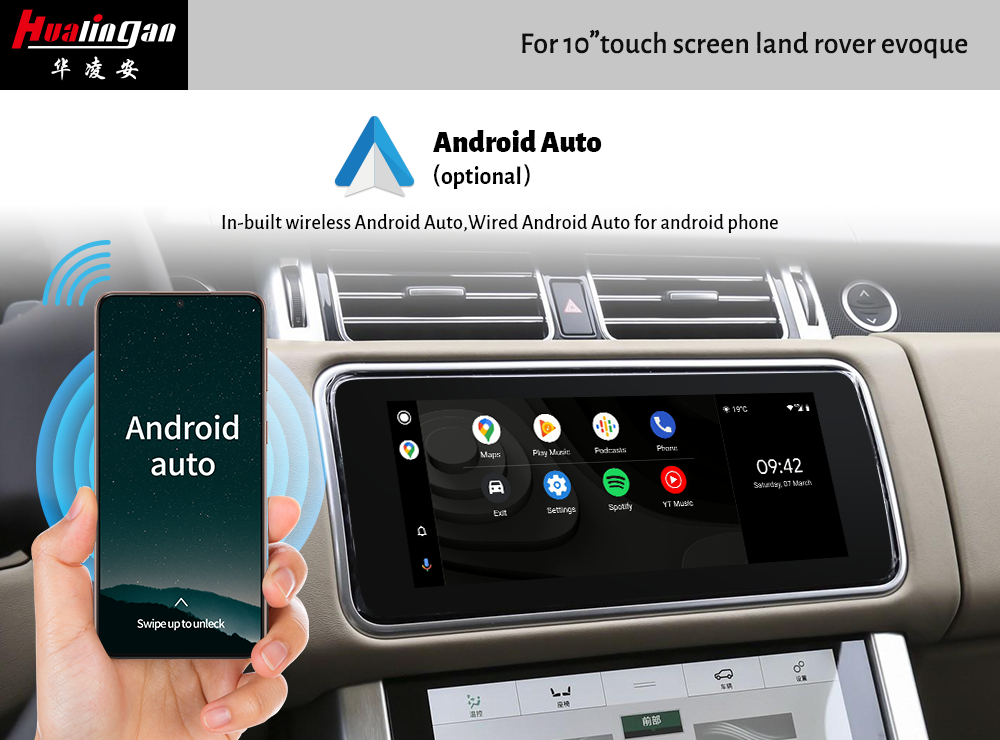 Hualingan L560 Range Rover Velar Wireless Carplay Full Screen Auto