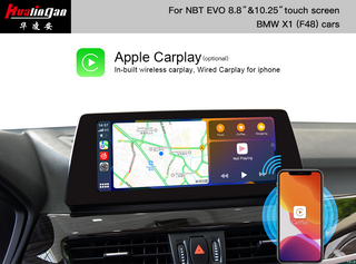 BMW X1 F48 Apple CarPlay Retrofit Android Auto iDrive 6.0 Full Screen Mirroring Navigation