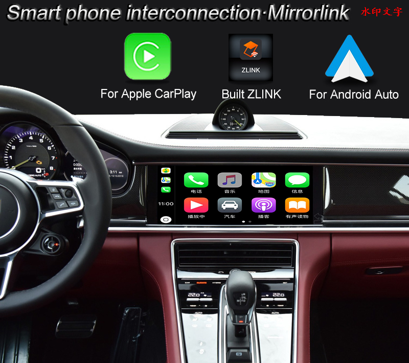 Car Video Interface Multimedia Adapter for Porsche Macan 11.0"Original Screen Wireless CarPlay / Andrio Auto
