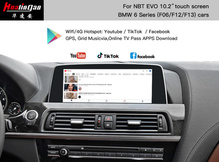 BMW 6 Series Wireless Apple CarPlay F06 F12 F13 iDrive 6 Android Auto FullScreen Mirroring