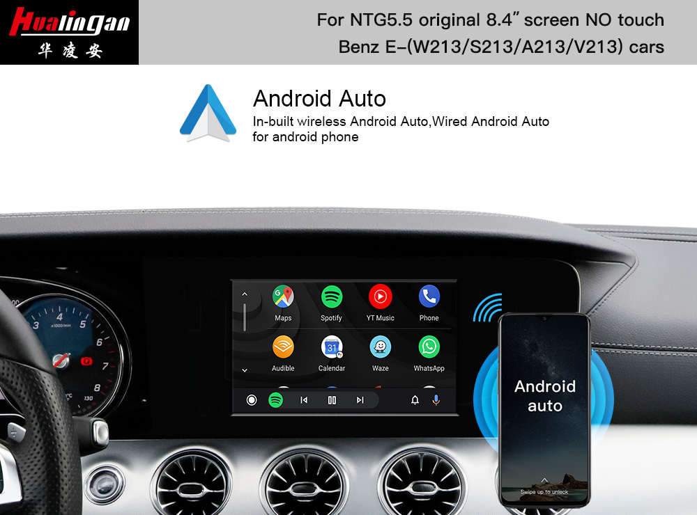 S213 W213 Mercedes EClass NTG 5.5 Apple CarPlay Full Screen Android